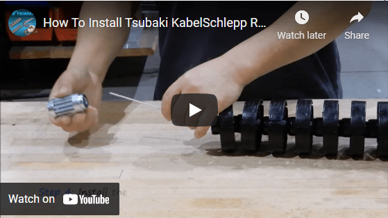 How To Install Tsubaki KabelSchlepp Robotrax
