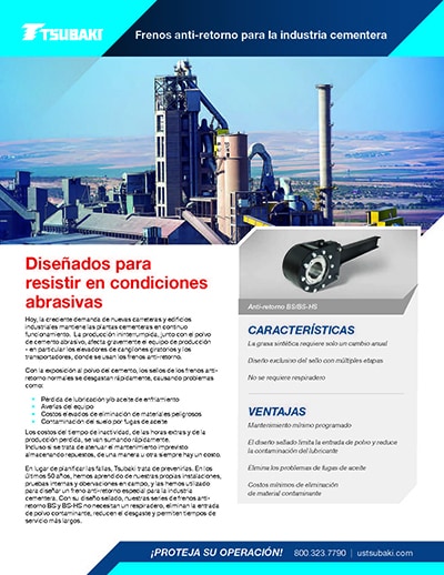 Cement Industry Clutch Flyer Spanish