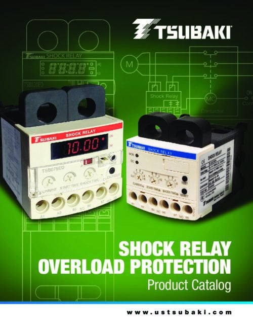 Tsubaki Shock Relay Overload Protection Product Catalog