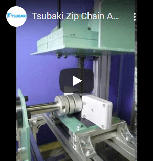 Tsubaki Zip Chain Actuator moving